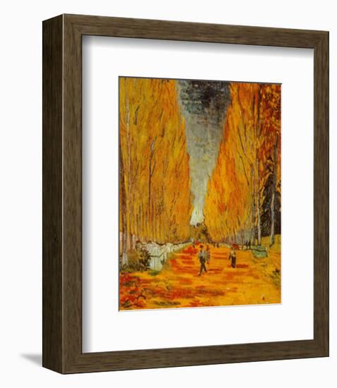 Allee des Alyscamps-Vincent van Gogh-Framed Art Print