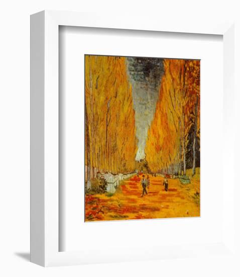 Allee des Alyscamps-Vincent van Gogh-Framed Art Print