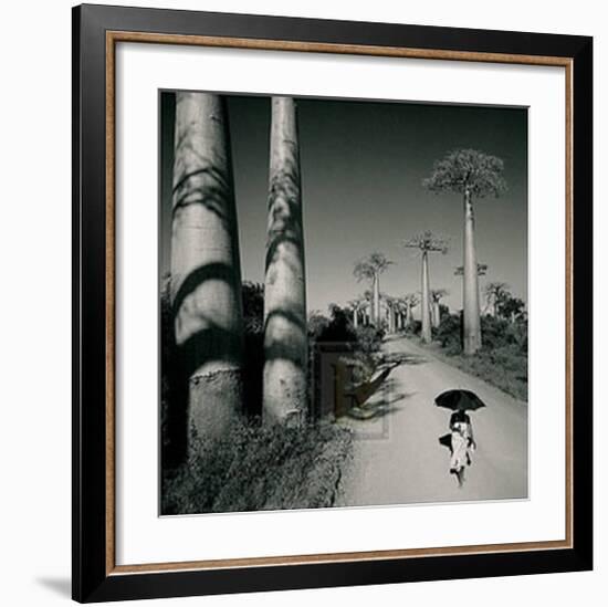 Allee des Baobabs II-Chris Simpson-Framed Art Print