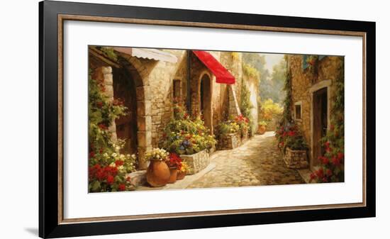 Allee du Village-Steven Harvey-Framed Art Print