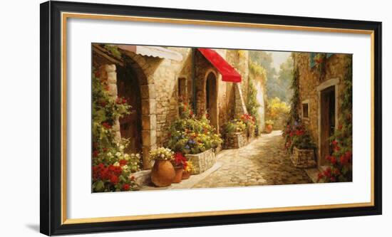 Allee du Village-Steven Harvey-Framed Art Print