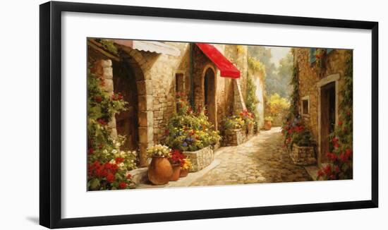 Allee du Village-Steven Harvey-Framed Art Print