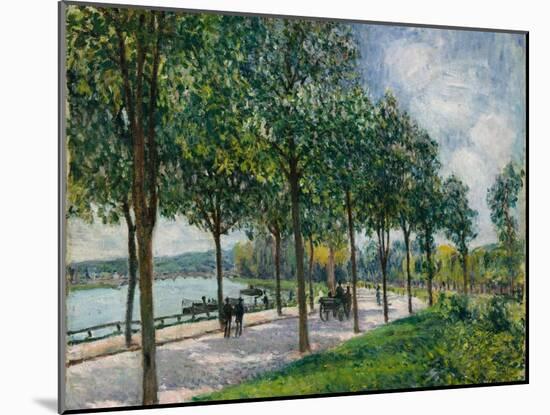 Allée of Chestnut Trees, 1878-Alfred Sisley-Mounted Giclee Print