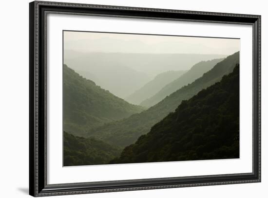 Allegheny Mountains in Babcock State Park-Paul Souders-Framed Photographic Print