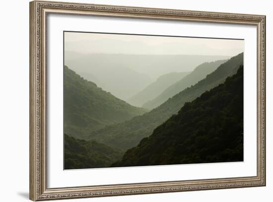 Allegheny Mountains in Babcock State Park-Paul Souders-Framed Photographic Print