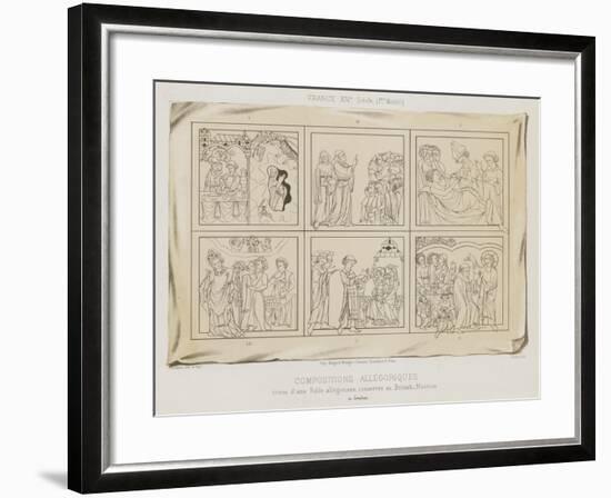Allegorical Compositions-null-Framed Giclee Print