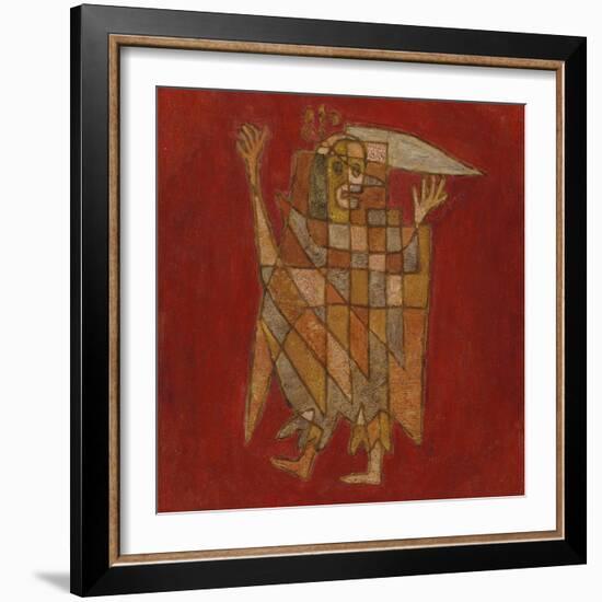 Allegorical Figure; Allegorische Figurine (Verblassung)-Paul Klee-Framed Giclee Print