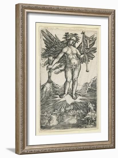 Allegorical Figure, C. 1515-1518-Albrecht Altdorfer-Framed Giclee Print