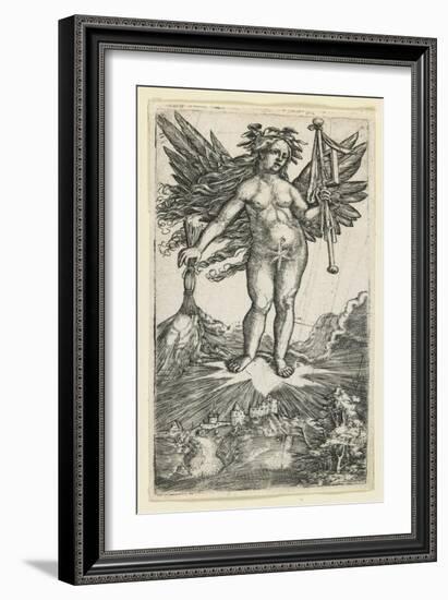 Allegorical Figure, C. 1515-1518-Albrecht Altdorfer-Framed Giclee Print