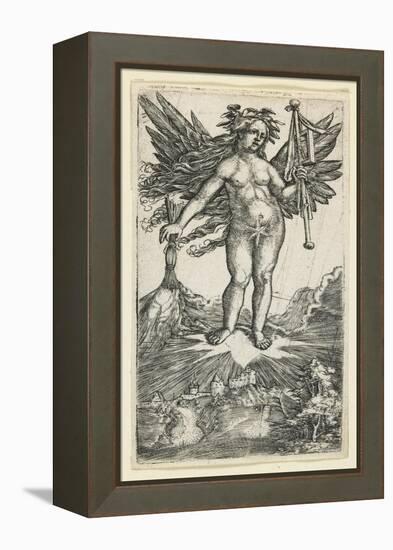 Allegorical Figure, C. 1515-1518-Albrecht Altdorfer-Framed Premier Image Canvas