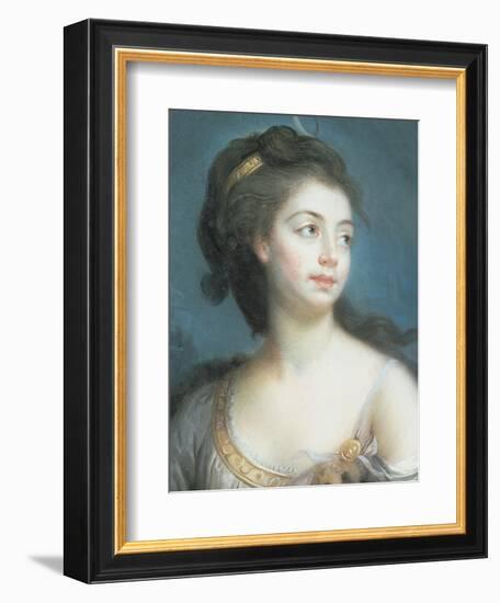Allegorical Portrait of a Lady as Diana, 1777-Elisabeth Louise Vigee-LeBrun-Framed Giclee Print
