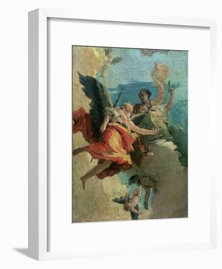 Allegorical Scene-Giovanni Battista Tiepolo-Framed Giclee Print