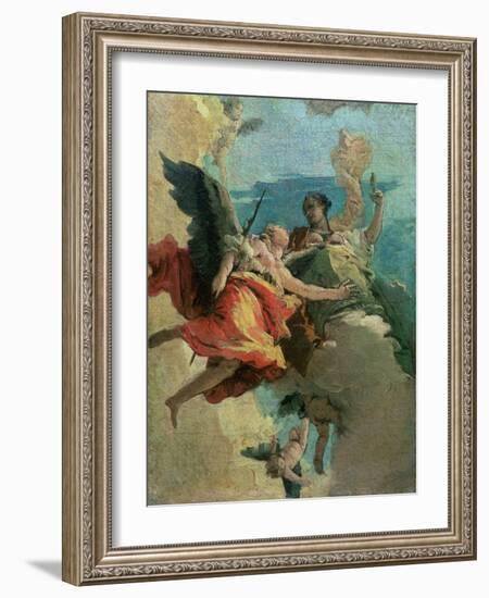 Allegorical Scene-Giovanni Battista Tiepolo-Framed Giclee Print