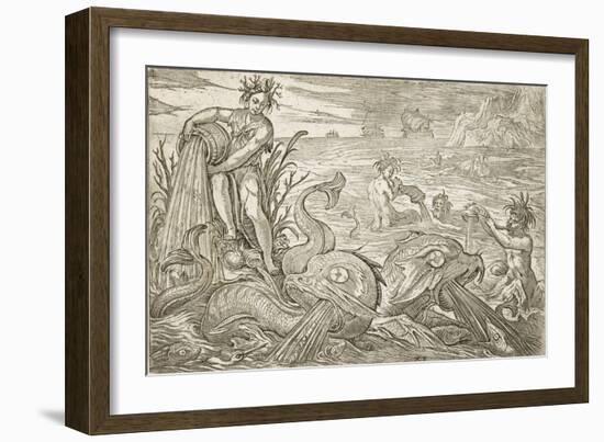 Allégorie de l'eau-Antonio Tempesta-Framed Giclee Print