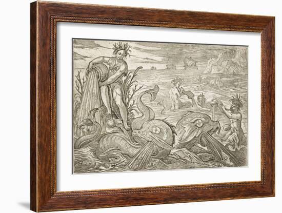 Allégorie de l'eau-Antonio Tempesta-Framed Giclee Print