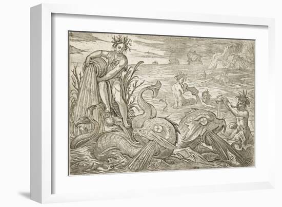 Allégorie de l'eau-Antonio Tempesta-Framed Giclee Print