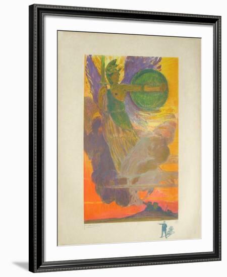 Allégorie de la guerre-Jean-Gabriel Domergue-Framed Limited Edition