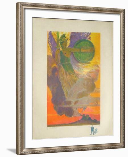 Allégorie de la guerre-Jean-Gabriel Domergue-Framed Limited Edition