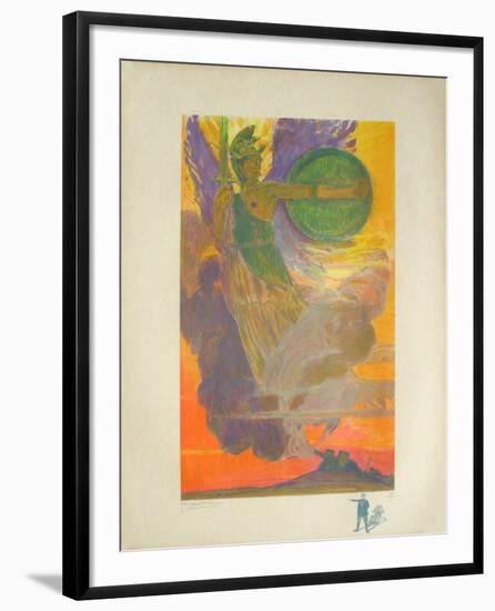 Allégorie de la guerre-Jean-Gabriel Domergue-Framed Limited Edition