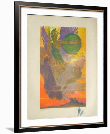 Allégorie de la guerre-Jean-Gabriel Domergue-Framed Limited Edition