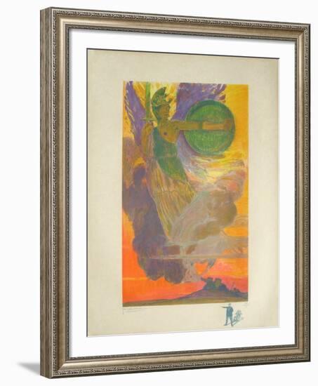 Allégorie de la guerre-Jean-Gabriel Domergue-Framed Limited Edition