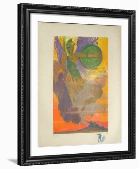 Allégorie de la guerre-Jean-Gabriel Domergue-Framed Limited Edition