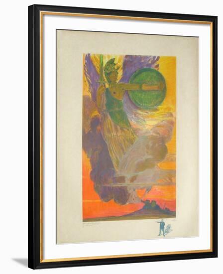 Allégorie de la guerre-Jean-Gabriel Domergue-Framed Limited Edition