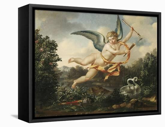 Allegories of Love - Cupid with a Torch and Arrow, 1803-Leon Bakst-Framed Premier Image Canvas