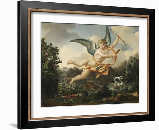 Allegories of Love - Cupid with a Torch and Arrow, 1803-Leon Bakst-Framed Giclee Print