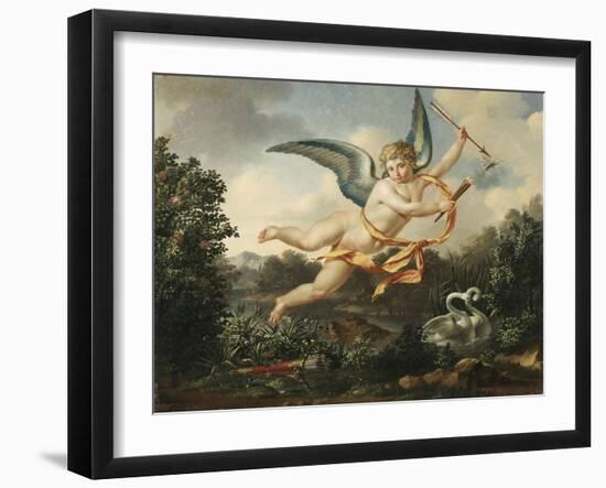 Allegories of Love - Cupid with a Torch and Arrow, 1803-Leon Bakst-Framed Giclee Print