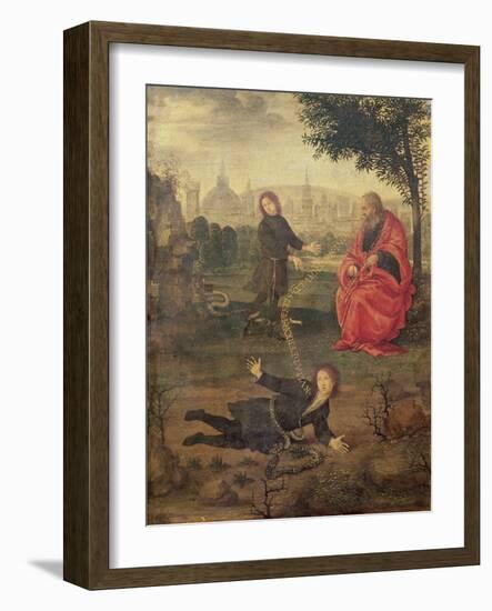 Allegory, C.1485-90 (Oil on Panel)-Filippino Lippi-Framed Giclee Print