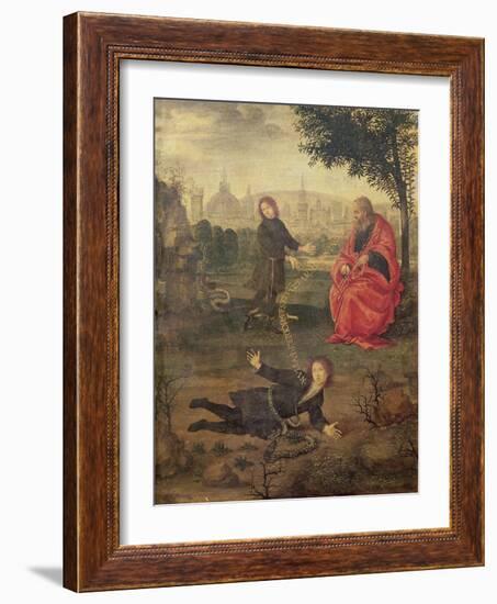 Allegory, C.1485-90 (Oil on Panel)-Filippino Lippi-Framed Giclee Print