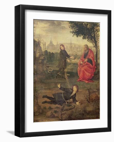 Allegory, C.1485-90 (Oil on Panel)-Filippino Lippi-Framed Giclee Print