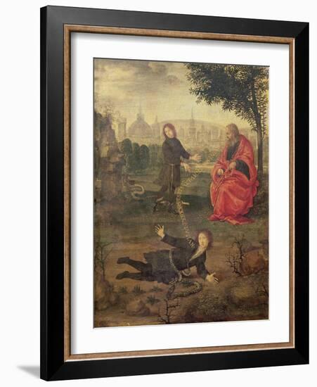 Allegory, C.1485-90 (Oil on Panel)-Filippino Lippi-Framed Giclee Print