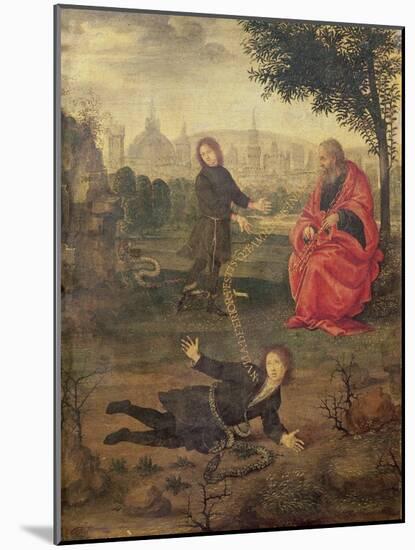 Allegory, C.1485-90 (Oil on Panel)-Filippino Lippi-Mounted Giclee Print