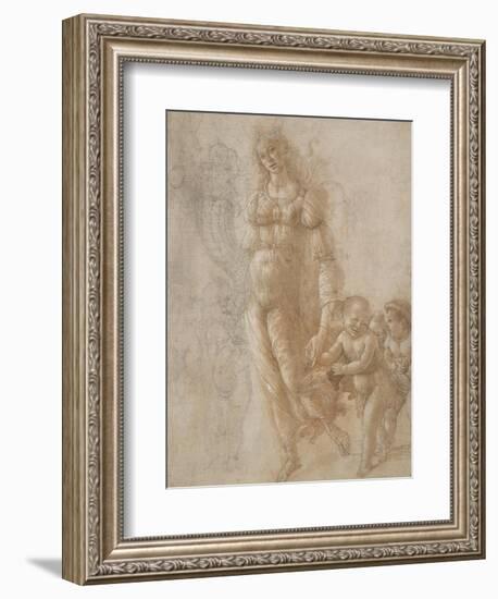 Allegory of Abundance or Autumn-Sandro Botticelli-Framed Art Print