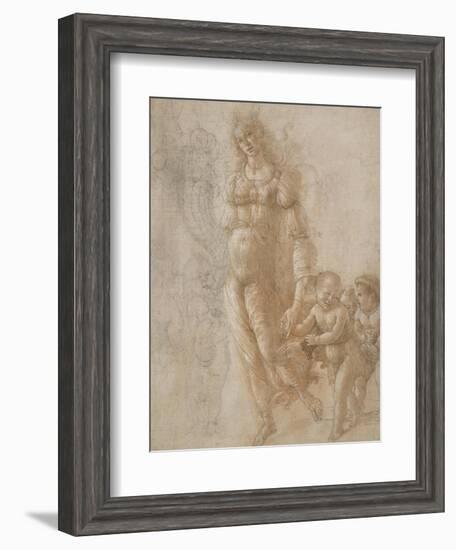 Allegory of Abundance or Autumn-Sandro Botticelli-Framed Art Print