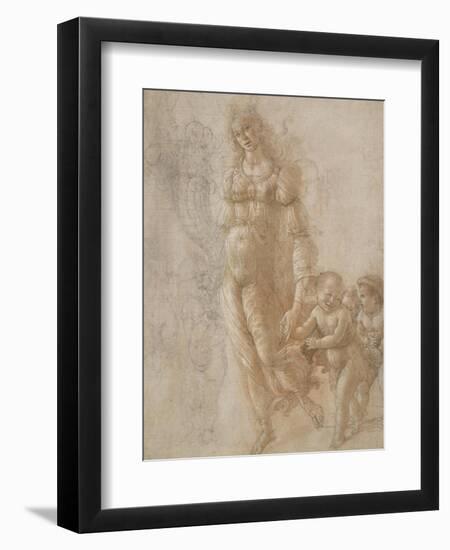 Allegory of Abundance or Autumn-Sandro Botticelli-Framed Art Print