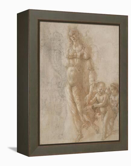 Allegory of Abundance or Autumn-Sandro Botticelli-Framed Stretched Canvas