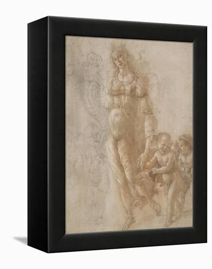 Allegory of Abundance or Autumn-Sandro Botticelli-Framed Stretched Canvas