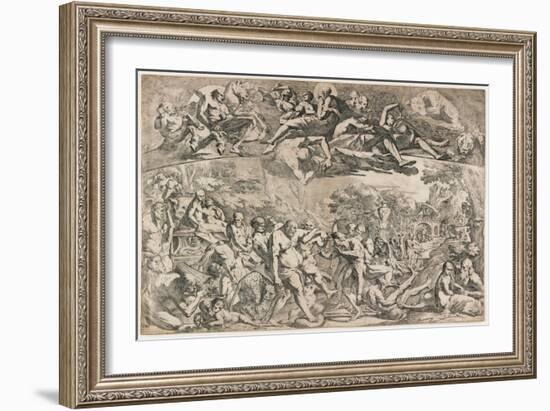 Allegory of Autumn, C. 1642-1644-Pietro Testa-Framed Giclee Print
