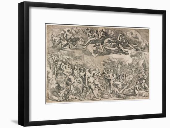 Allegory of Autumn, C. 1642-1644-Pietro Testa-Framed Giclee Print