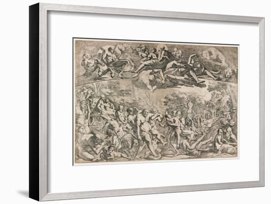 Allegory of Autumn, C. 1642-1644-Pietro Testa-Framed Giclee Print