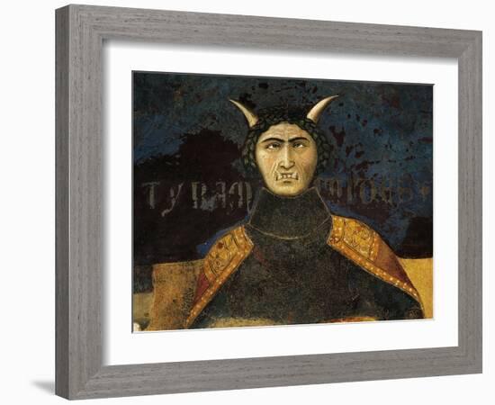 Allegory of Bad Government, Tyranny-Ambrogio Lorenzetti-Framed Giclee Print