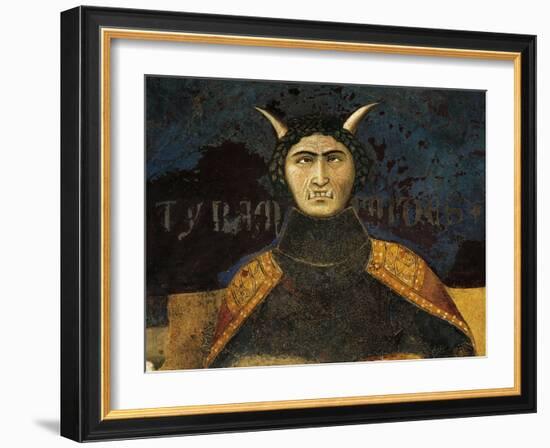 Allegory of Bad Government, Tyranny-Ambrogio Lorenzetti-Framed Giclee Print