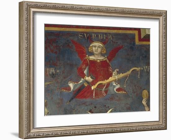 Allegory of Bad Government-Ambrogio Lorenzetti-Framed Giclee Print