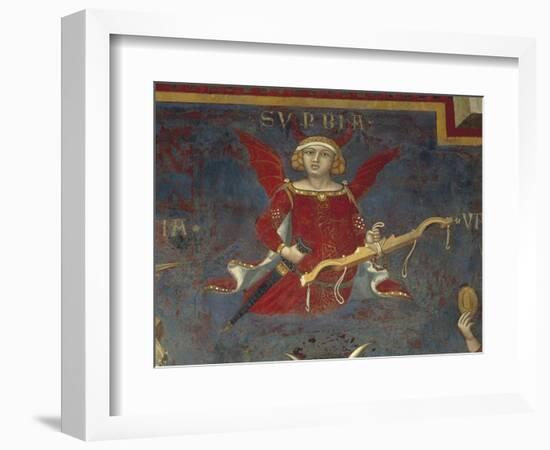 Allegory of Bad Government-Ambrogio Lorenzetti-Framed Giclee Print