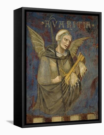 Allegory of Bad Government-Ambrogio Lorenzetti-Framed Premier Image Canvas