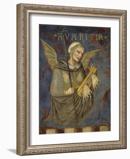 Allegory of Bad Government-Ambrogio Lorenzetti-Framed Giclee Print