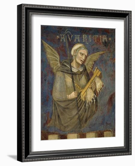 Allegory of Bad Government-Ambrogio Lorenzetti-Framed Giclee Print